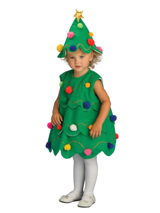 Baby/Toddler Lil Xmas Tree Costume - costumesupercenter.com