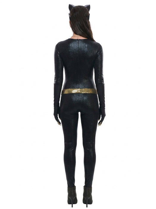DC Comics Womens Grand Heritage Catwoman Costume - costumesupercenter.com
