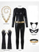 DC Comics Womens Grand Heritage Catwoman Costume - costumesupercenter.com