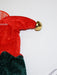 Red and Green Elf Pet Collar and Hat - costumesupercenter.com