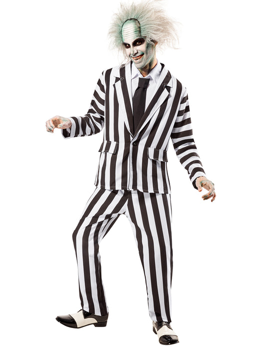 Beetlejuice Deluxe Adult Costume - costumesupercenter.com
