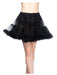 Women's Layered Tulle Petticoat - Black - costumesupercenter.com