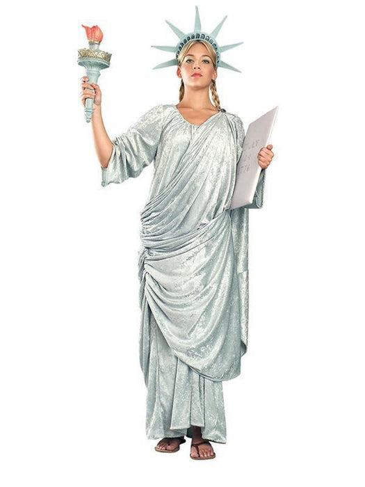 Miss Liberty Adult Costume - costumesupercenter.com