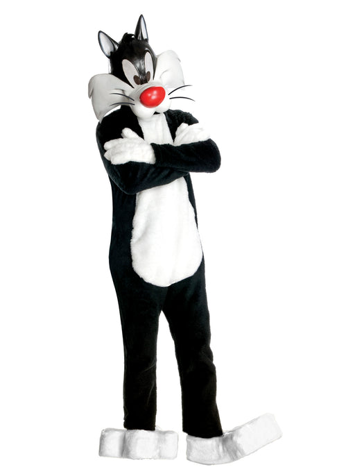 Men's Looney Tunes Sylvester Costume - Deluxe - costumesupercenter.com