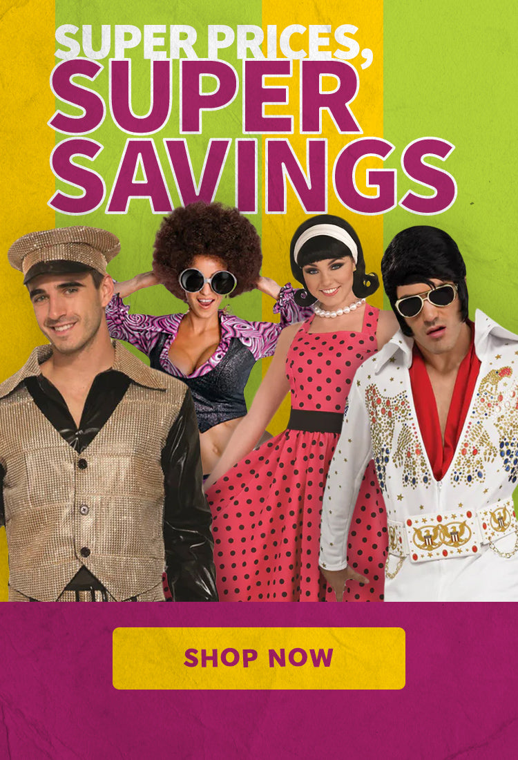 Shop Costume SuperCenter Super Savers - Super Prices, Super Savings