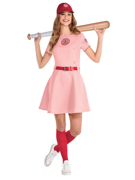 Womens A League Of Their Own Rockford Peaches Costume — Costume Super Center