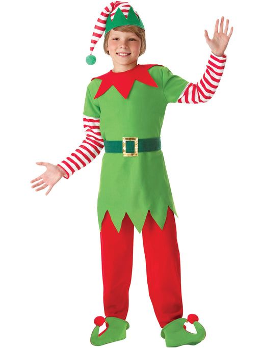Boys Santa's Helper Elf Costume - costumesupercenter.com