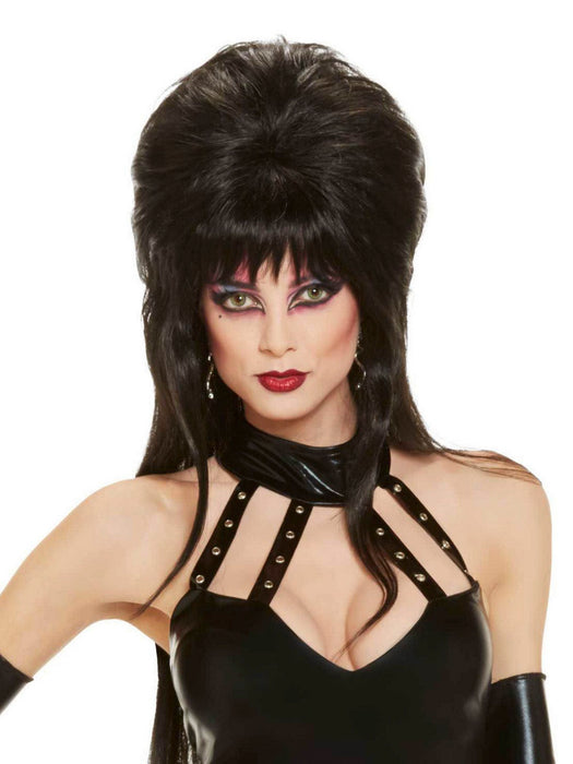 Elvira Wig Licensed - costumesupercenter.com