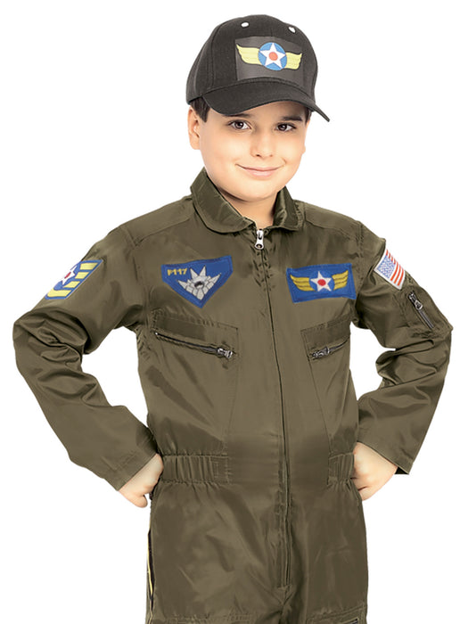 Boys Jr. Fighter Pilot Costume - costumesupercenter.com