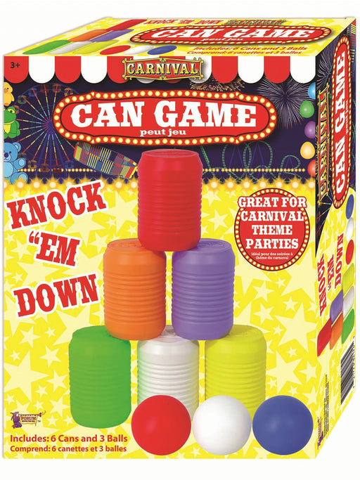 Carnival Knock The Can Down Game - costumesupercenter.com