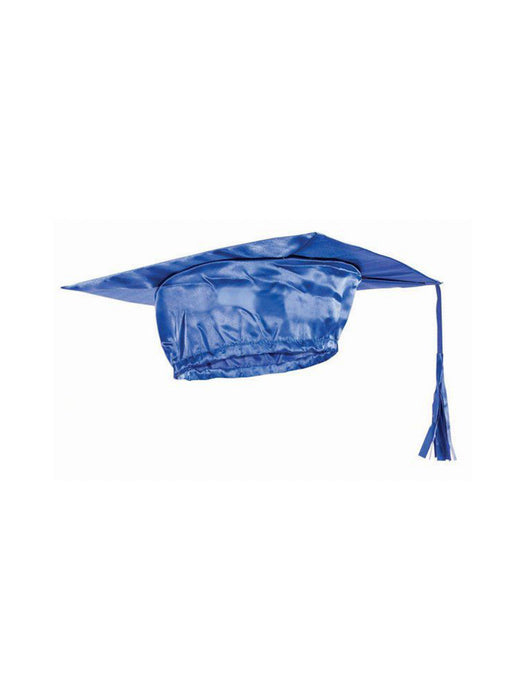 Blue Graduation Child Cap - costumesupercenter.com