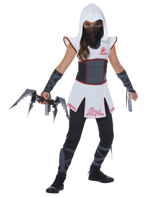 Fearless Ninja Girls Costume - costumesupercenter.com