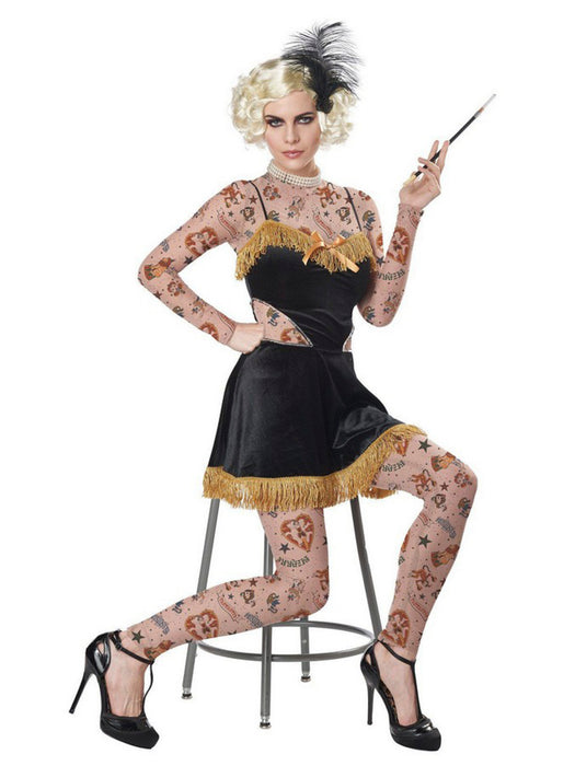 The Amazing Tattooed Lady Women's Costume - costumesupercenter.com