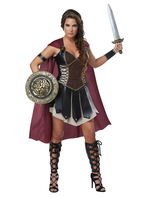 Womens Glorious Gladiator Costume - costumesupercenter.com