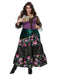 Women's Plus Size Mystical Tarot Reading Gypsie Costume - costumesupercenter.com