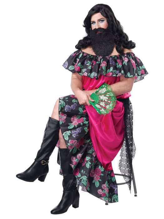 The Bearded Lady Costume for Adult - costumesupercenter.com