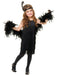 Fashion Flapper Black Costume for Kids - costumesupercenter.com