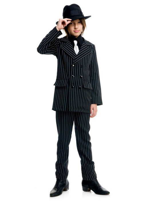 Gangster Suit Costume for Kids - costumesupercenter.com