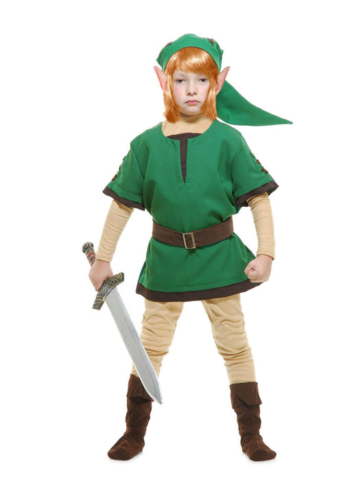 Child's Elf Warrior Costume - costumesupercenter.com