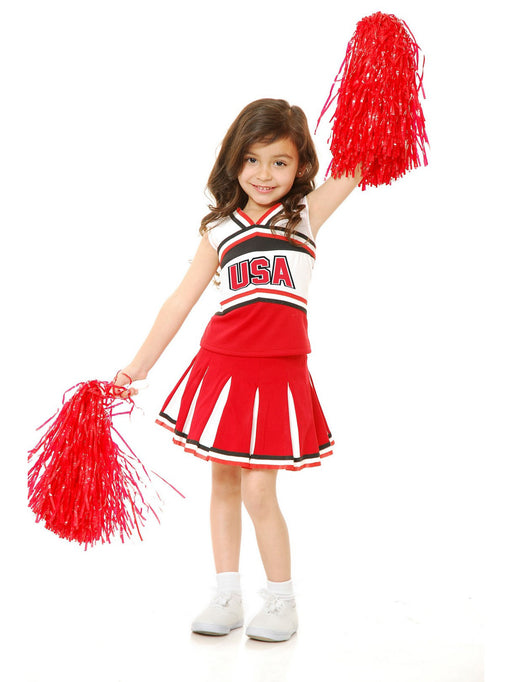 USA Girl Cheerleader Costume - costumesupercenter.com