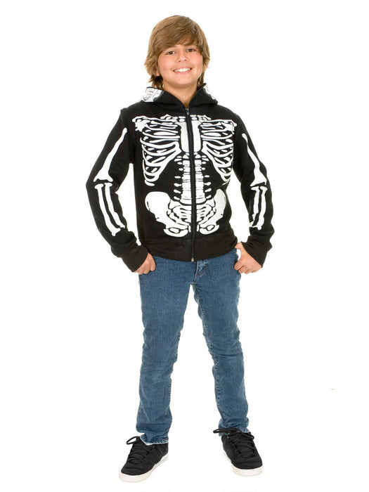 Skeleton Hoodie Sweatshirt for Boys - costumesupercenter.com