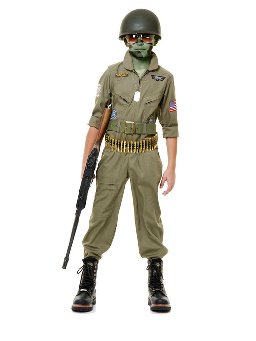 Childs Wing Man Airforce Costume - costumesupercenter.com