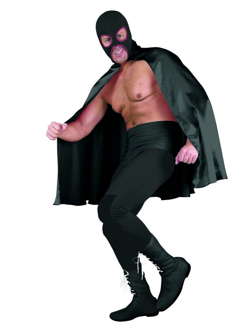 Unisex Black Cape for Adults - costumesupercenter.com