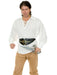 Unisex Gauze Pirate Shirt for Adults - costumesupercenter.com