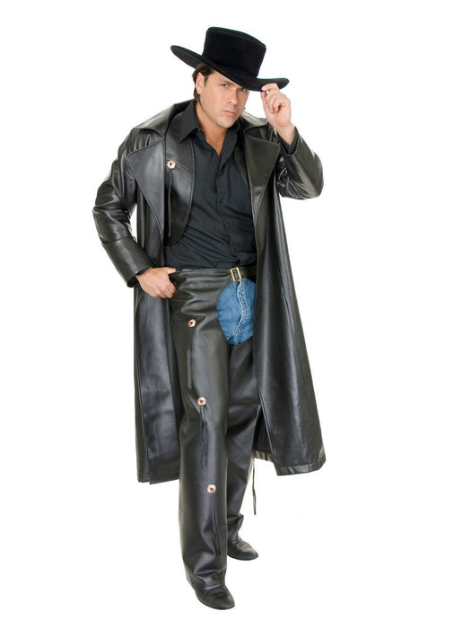 Range Rider Costume (Leather) - costumesupercenter.com