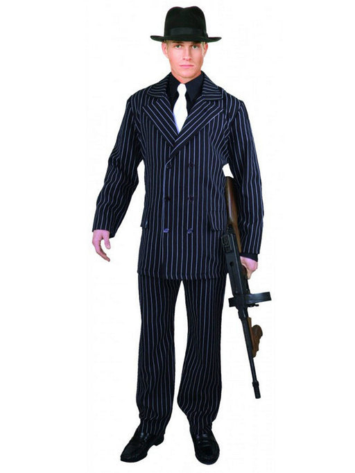 Gangster Plus-Size Suit for Men - costumesupercenter.com