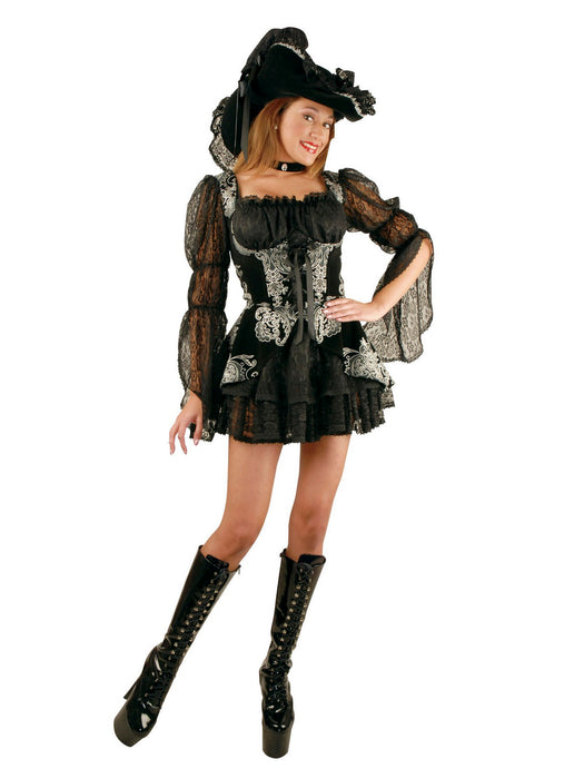 Lacey Pirate Lady Dress - costumesupercenter.com