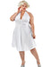 White Starlet Dress for Women - costumesupercenter.com