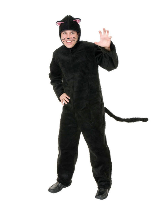 Plush Cat Unisex Costume for Adults - costumesupercenter.com