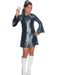 Psychedelic Swirl Disco Diva Costume for Girls - costumesupercenter.com
