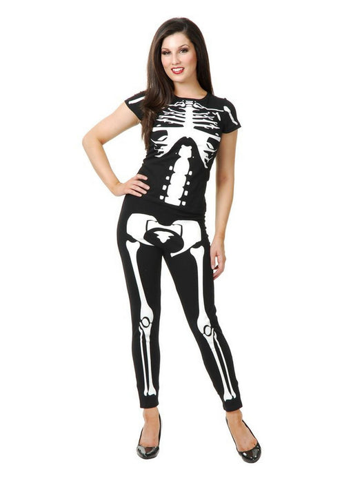 Women's Skeleton Costume - costumesupercenter.com