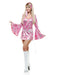 Women's Disco Doll Dress and Headband - costumesupercenter.com