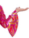 Fuchsia Swirl Disco Diva Costume for Girls - costumesupercenter.com