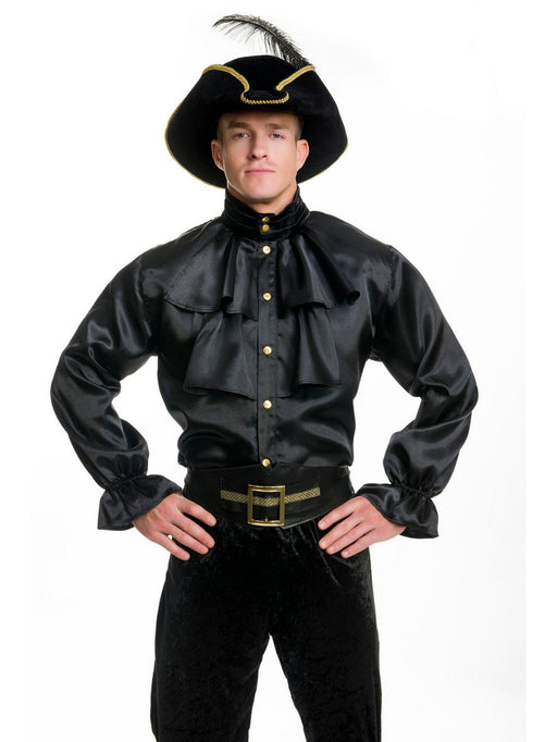 Men's Pirate Captain Shirt - costumesupercenter.com