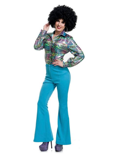 Women's 70s Era Disco Pants - costumesupercenter.com