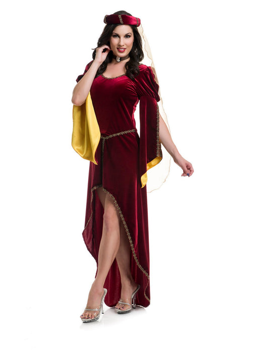 Womens Medieval Maiden Costume - costumesupercenter.com