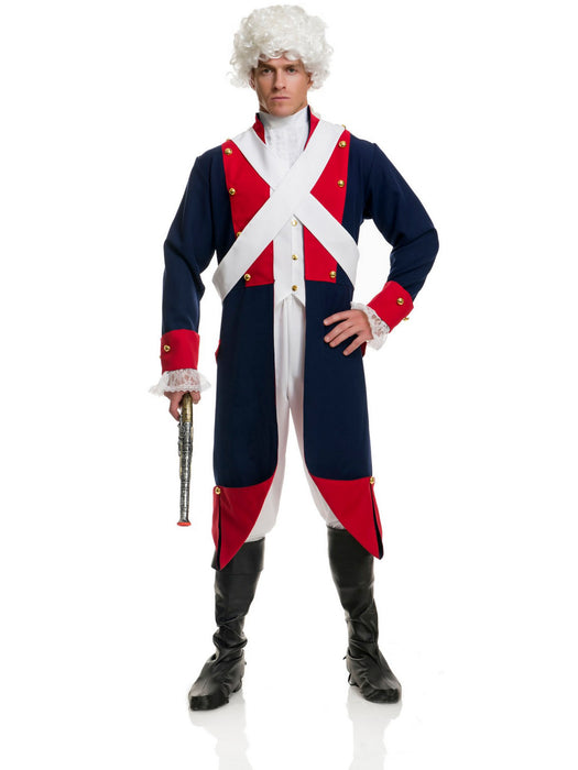 Revolutionary Soldier Costume for Men - costumesupercenter.com