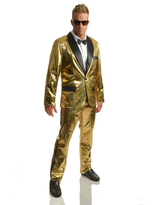 Adult Disco Ball Tuxedo set with Pants - costumesupercenter.com