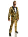 Gold Disco Ball Tuxedo Set with Pants - costumesupercenter.com