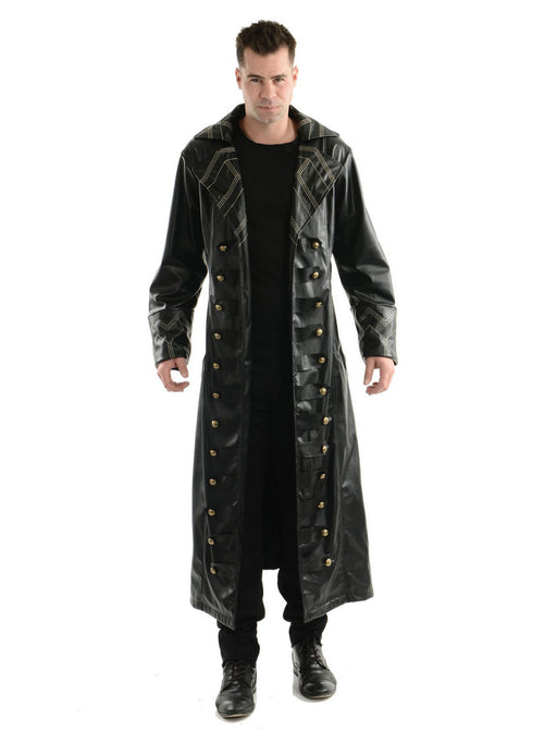 Trench Coat Pirate Adult Costume - costumesupercenter.com