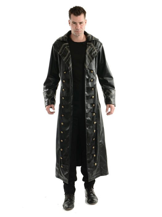 Pirate Trench Coat Costume for Adults - costumesupercenter.com