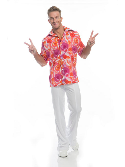 Adult California Dreamin Disco Shirt - costumesupercenter.com