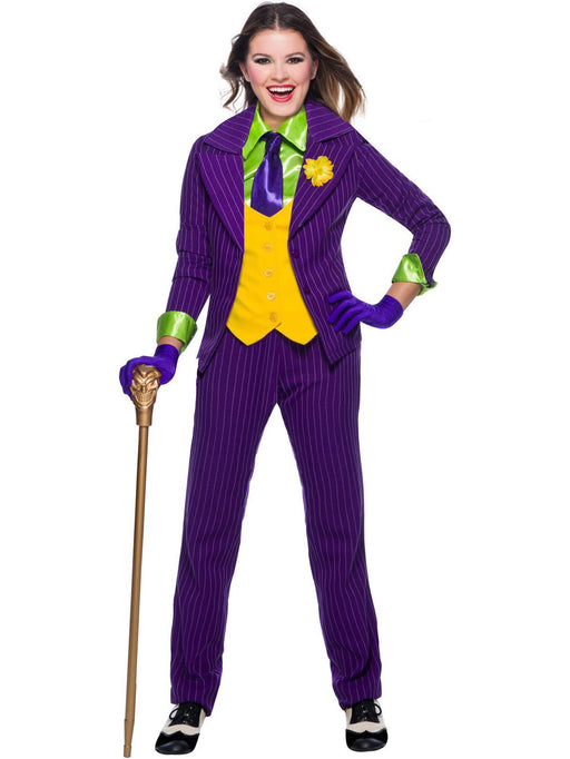 DC Comics Joker Costume for Women - costumesupercenter.com