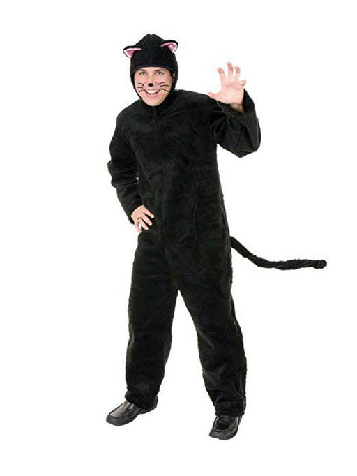 Adult Plushy Cat Costume - costumesupercenter.com