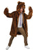 Adult Brown Bear Coat - costumesupercenter.com