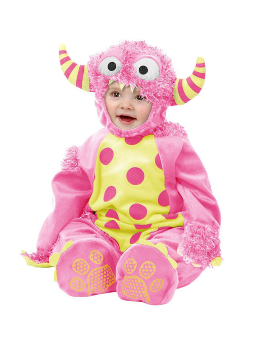 Baby/Toddler Mini Monster Pink Costume - costumesupercenter.com